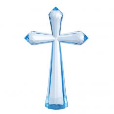 Ganz Crystal Expressions Radiant Standing Cross - Blue