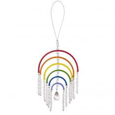 Ganz Crystal Expressions Rainbow Wishes Ornament
