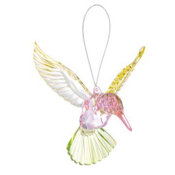 Ganz Crystal Expressions Springtime Meadow Yellow/Pink/Green Hummingbird