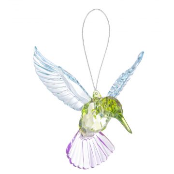 Ganz Crystal Expressions Springtime Meadow Blue/Green/Purple Hummingbird