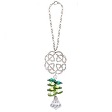 Ganz Crystal Expressions Lucky Sparkle Pendant - Celtic Knot