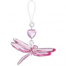Ganz Crystal Expressions Luminous Heart Dragonfly - Pink
