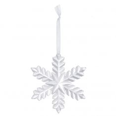 Ganz Crystal Expressions Frosted Snowflake Ornament Arrow