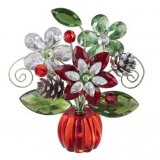 Ganz Crystal Expressions Holiday Wishes POSY POT