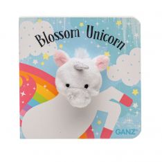 Ganz Baby Blossom Unicorn Finger Puppet Book