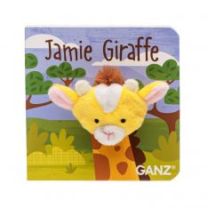 Ganz Baby Giraffe Finger Puppet Book