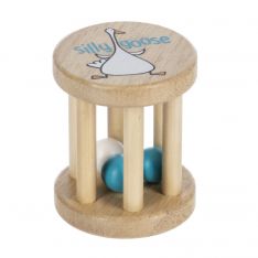 Ganz Baby Silly Goose Wood Rattle
