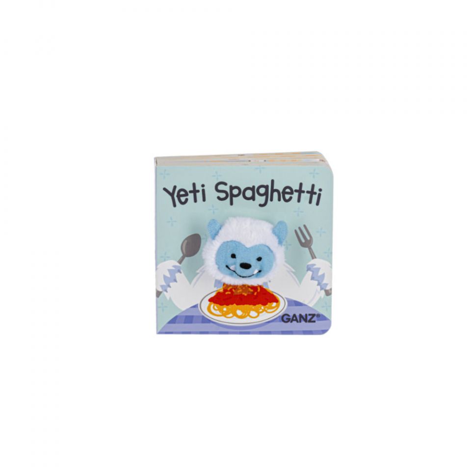 Fitzula's Gift Shop: Baby Ganz Yeti Spaghetti Finger Puppet Book