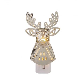 Ganz Midwest-CBK Lights In The Night Stag with Geometric Design
