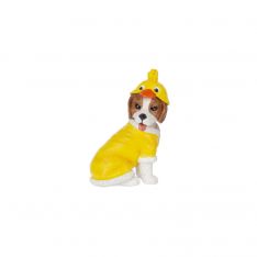 Ganz Easter Dog Dressed As Chick Figurine