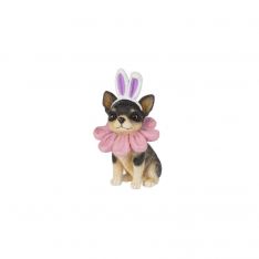 Ganz Easter Dog Dressed As Flower Figurine