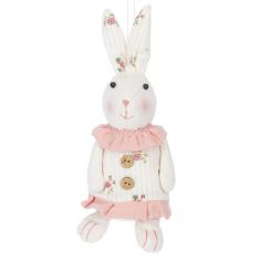 Ganz Bunnies And Blooms Ornament - Girl Bunny