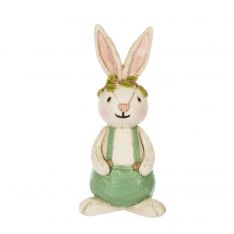Ganz Bunnies and Blooms Figurine - Boy Bunny