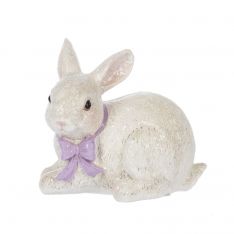 Ganz Bunny Figurine - Purple Bow