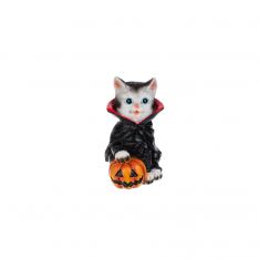 Ganz Halloween Costume Cat Ghost Figurine