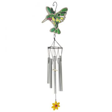 Ganz Mosaic Garden Wind Chime - Hummingbird