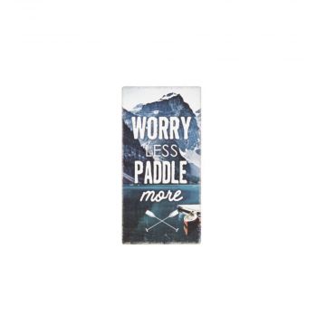 Ganz Wilderness "Worry Less Paddle More" Magnet