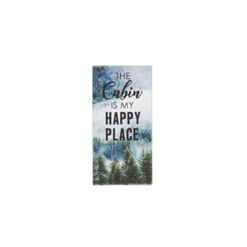 Ganz Wilderness "The Cabin Is My Happy Place" Magnet