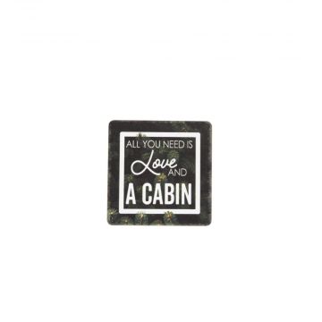Ganz Wilderness "All You Need Is Love And A Cabin" Magnet