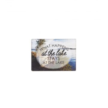 Ganz Wilderness "What Happens At The Lake Stays At The Lake" Magnet