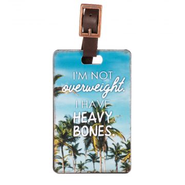 Ganz Luggage Tag - I'm Not Overweight