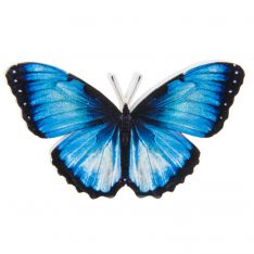 Ganz Screen Door Decor Butterfly Blue
