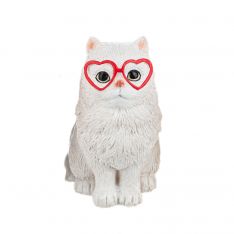 Ganz Pawsitively Yours Forever Cat In Costume Wearing Glasses