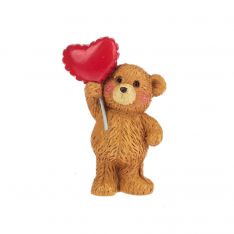 Ganz I Love You Beary Much with Red Balloon Charm