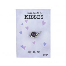 Ganz Love Bug Pin - Love Bugs And Kisses