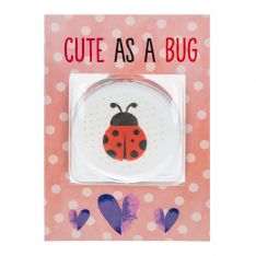 Ganz Love Bug Pocket Charm on Backer Card - Cute As A Bug