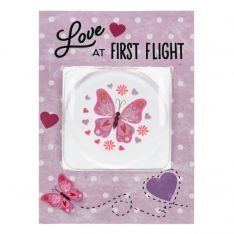 Ganz Love Bug Pocket Charm on Backer Card - Love At First Flight