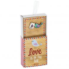 Ganz Love Mail Matchbox Pin Love Is In The Air