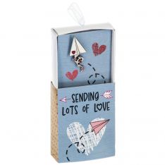 Ganz Love Mail Matchbox Pin Sending Lots Of Love