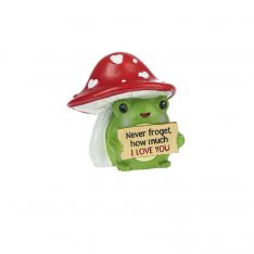 Ganz I Love You So Mush Never "Froget" How Much I Love You Figurine