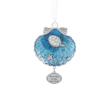 Ganz By The Shore "Be at ease in your own shell" Ornament