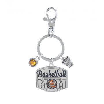 Ganz Key Ring - Basketball Mom