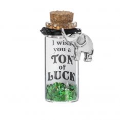 Ganz Message in a Bottle Bracelet - I Wish You A Ton Of Luck