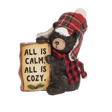 Ganz Cozy Cabin All Is Calm All Is Cozy Figurine