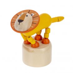 Ganz Baby Wooden Lion Push Puppet