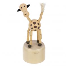Ganz Baby Wooden Giraffe Push Puppet
