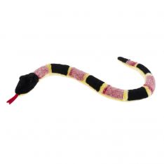 Ganz Slithers Snake - Red & Black Stripes