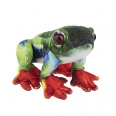 Ganz Tropical Frog - Green with Red Feet