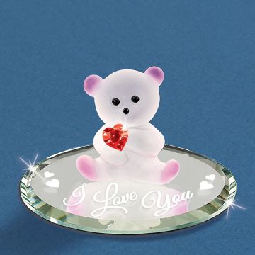 Glass Baron "I Love You" Bear