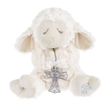 Ganz Serenity Lamb with Crib Cross