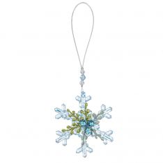 Ganz Kissing Krystals Winter Ice Teeny Snowflake Ornament - Type A
