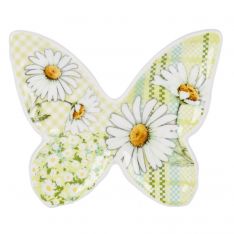Ganz Midwest-CBK Floral Butterfly Trinket Dish - Green