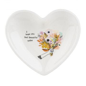 Ganz Whimsy Heart Message Trinket Dish - Beautiful Today