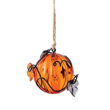 Facets Halloween Pumpkin Ornament