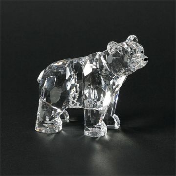 Facets Acrylic Standing Bear Figurine