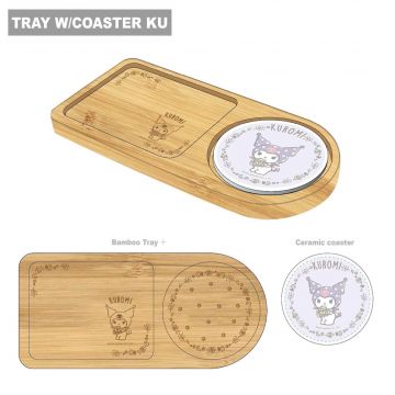 Sanrio Kuromi Tray with Coaster
